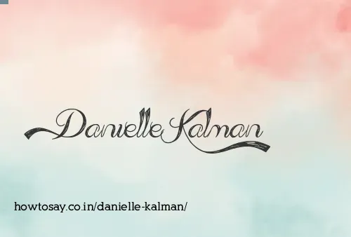 Danielle Kalman