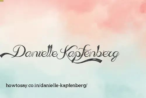 Danielle Kapfenberg