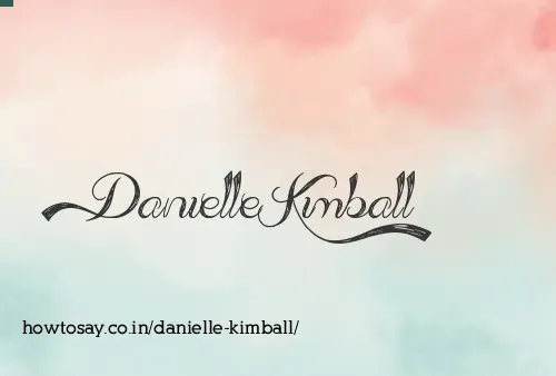 Danielle Kimball