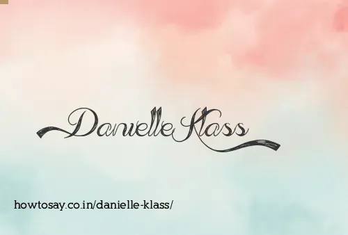 Danielle Klass