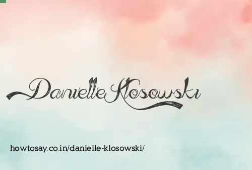 Danielle Klosowski
