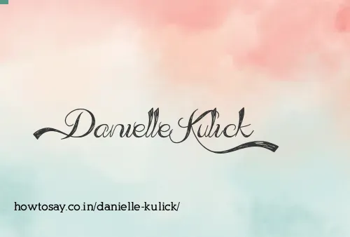 Danielle Kulick