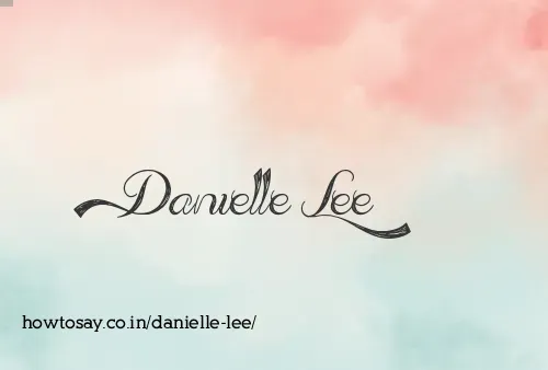 Danielle Lee
