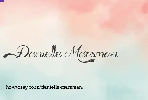 Danielle Marsman