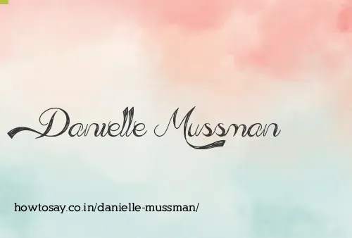 Danielle Mussman
