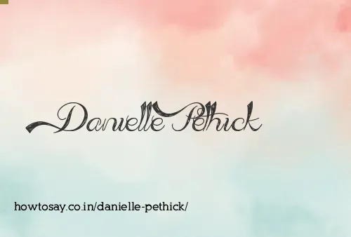 Danielle Pethick
