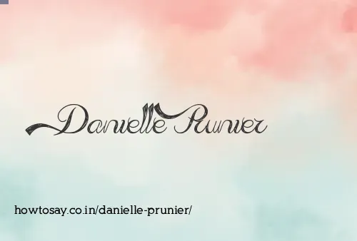 Danielle Prunier