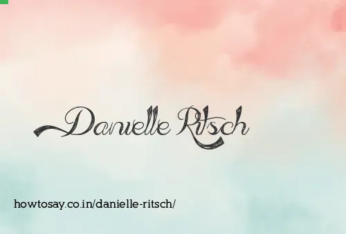 Danielle Ritsch