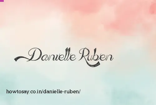 Danielle Ruben