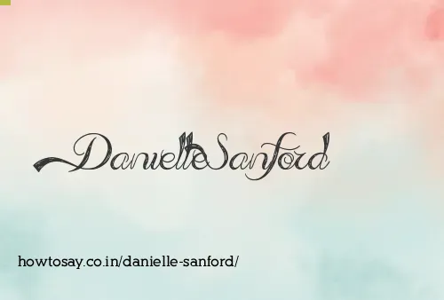 Danielle Sanford