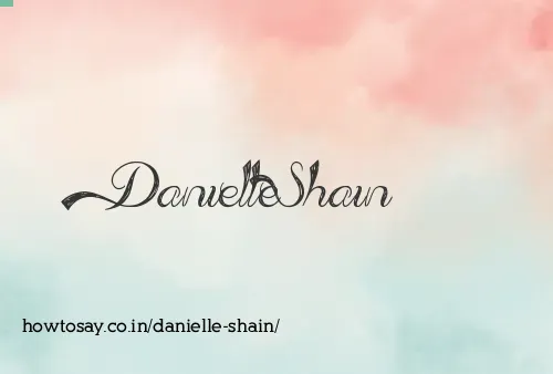 Danielle Shain