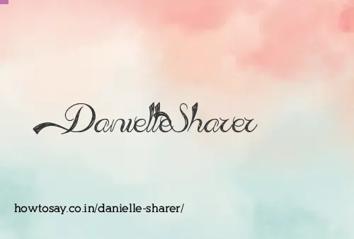 Danielle Sharer