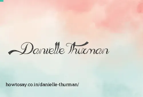 Danielle Thurman