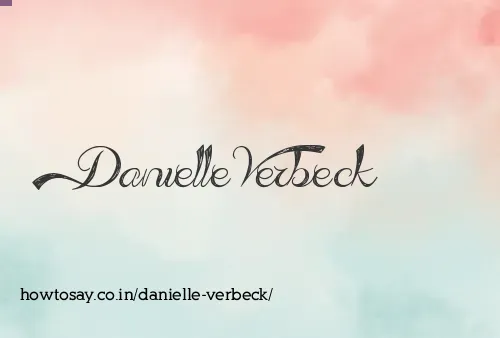 Danielle Verbeck