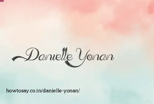 Danielle Yonan