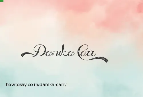 Danika Carr