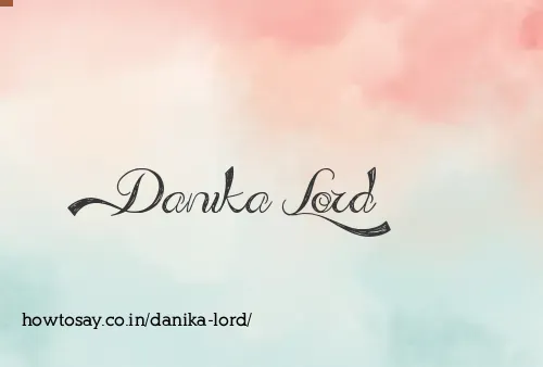 Danika Lord