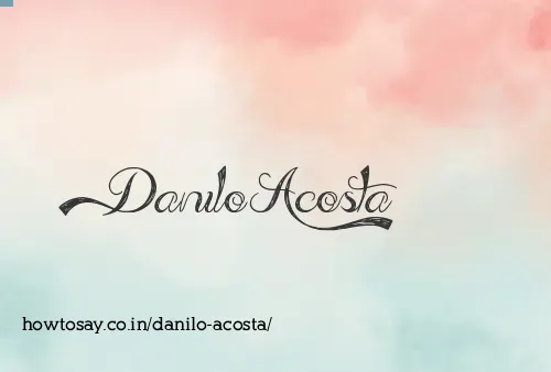 Danilo Acosta