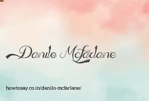 Danilo Mcfarlane