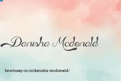 Danisha Mcdonald