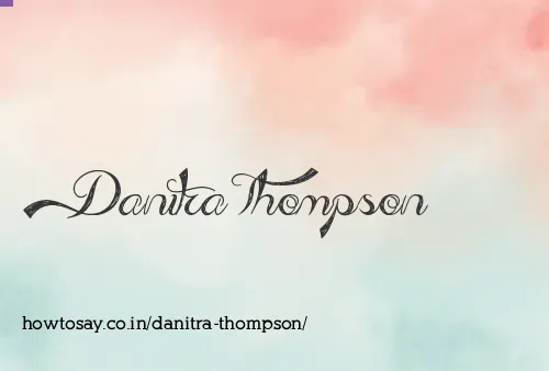 Danitra Thompson