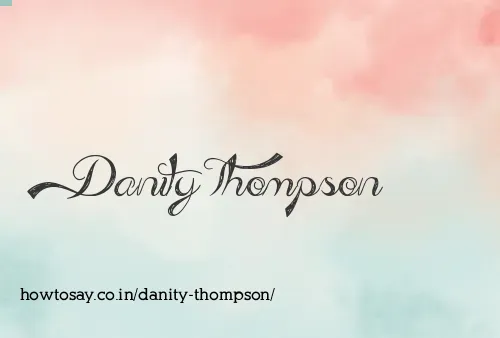 Danity Thompson