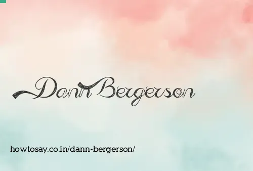 Dann Bergerson
