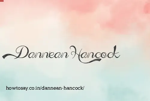 Dannean Hancock