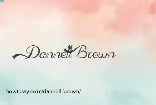 Dannell Brown