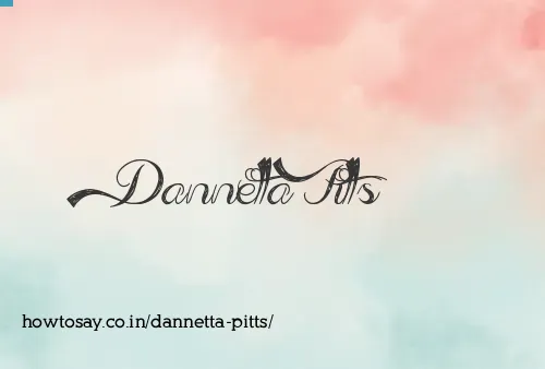 Dannetta Pitts