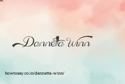 Dannetta Winn