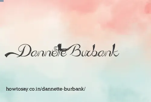 Dannette Burbank