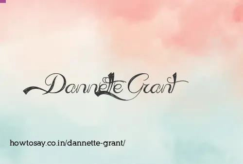 Dannette Grant