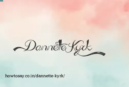 Dannette Kyrk
