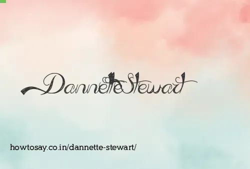 Dannette Stewart