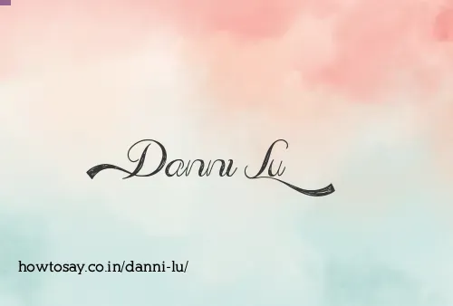 Danni Lu