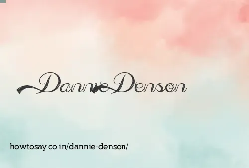 Dannie Denson