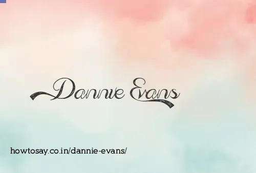 Dannie Evans