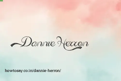 Dannie Herron