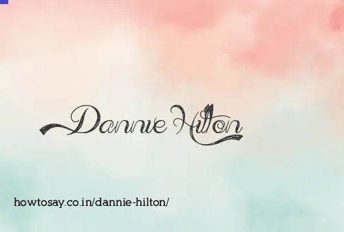 Dannie Hilton