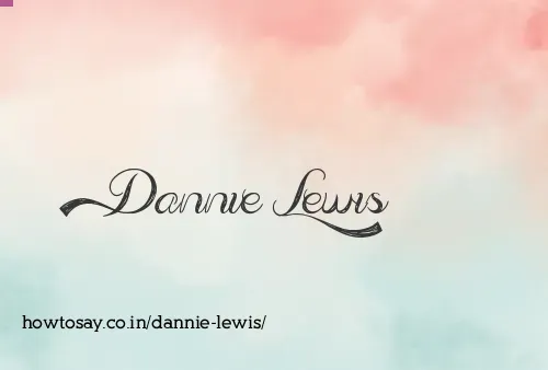 Dannie Lewis