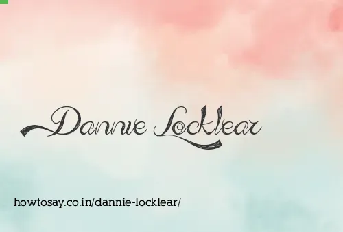 Dannie Locklear