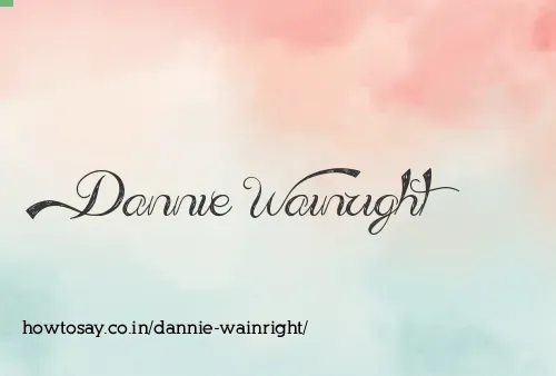Dannie Wainright