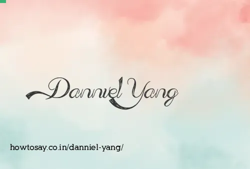 Danniel Yang