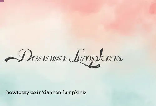 Dannon Lumpkins
