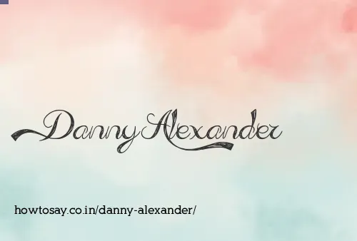 Danny Alexander