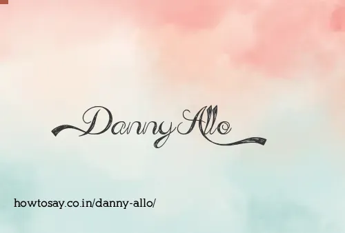 Danny Allo