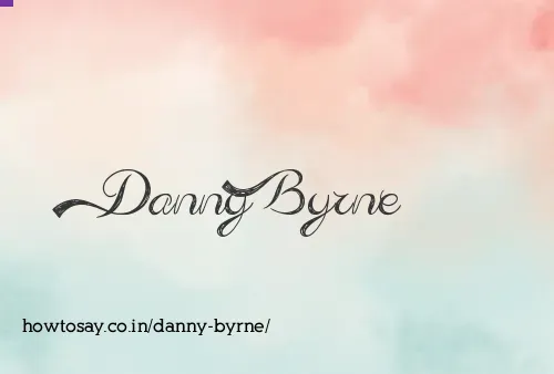 Danny Byrne