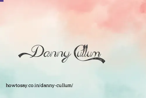Danny Cullum