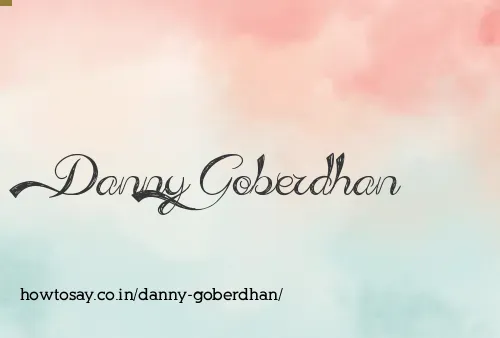 Danny Goberdhan